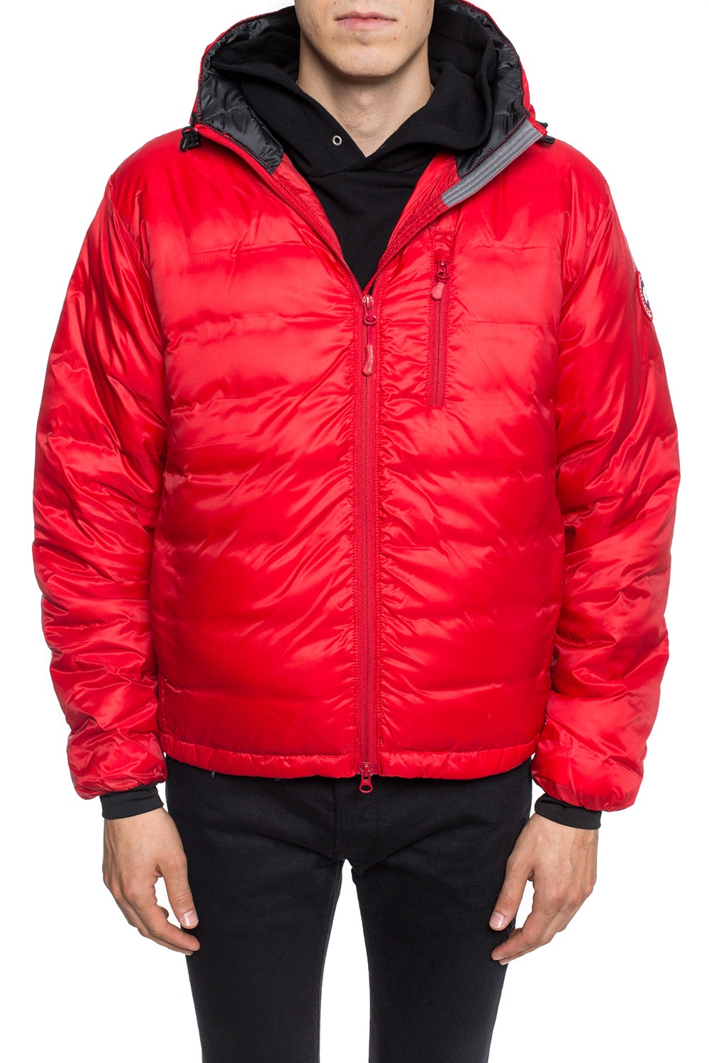 Canada goose clearance lodge jacket red